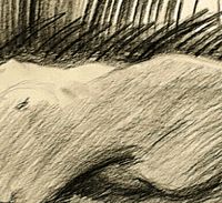 Dessin où l’on observe l’horizontalité des lignes