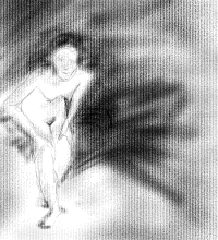 Premier voile d'ombre sur le modèle